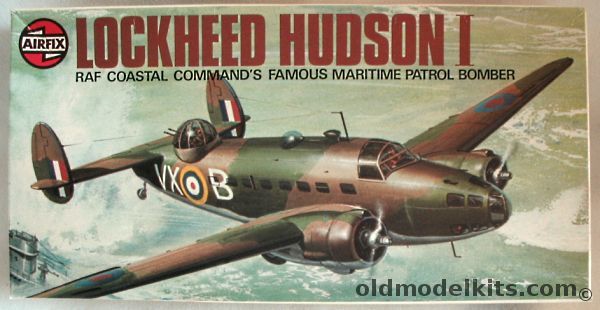 Airfix 1/72 Lockheed Hudson I (A-29) - Coastal Command Sq 206, 03006-7 plastic model kit